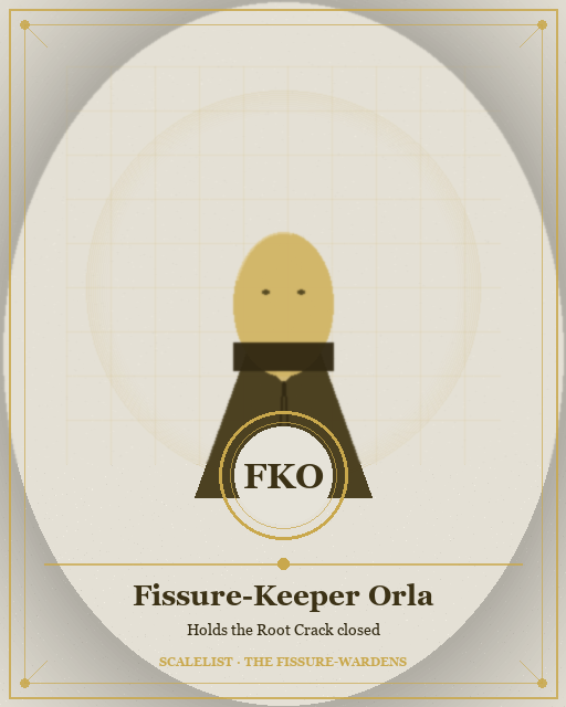Fissure-Keeper Orla