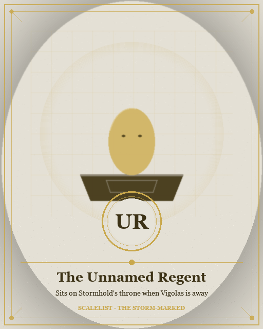 The Unnamed Regent